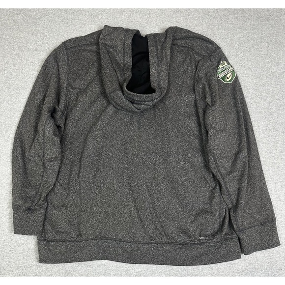 NC State Wolfpack Hoodie Jacket Mens 3XL NCAA Football Music City Bowl Adidas - Picture 7 of 13